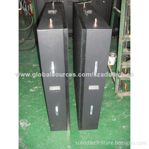 P10 Outdoor LED Video Screen, Installed in One Building Wall, 16 x 16-dot Module Resolution